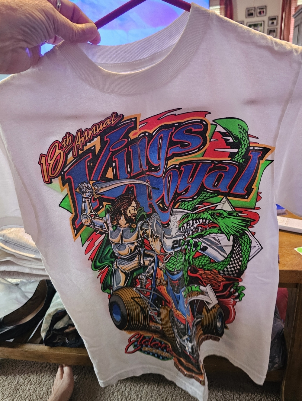 Vintage 18th Annual Kings Royal Sprint Car Racing Tee